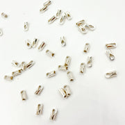ECSS1. 1.5MM White Sterling Silver End Cap